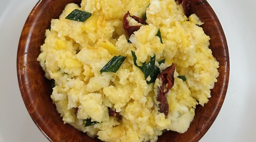 Gondo Datshi (Egg and cheese) Recipe