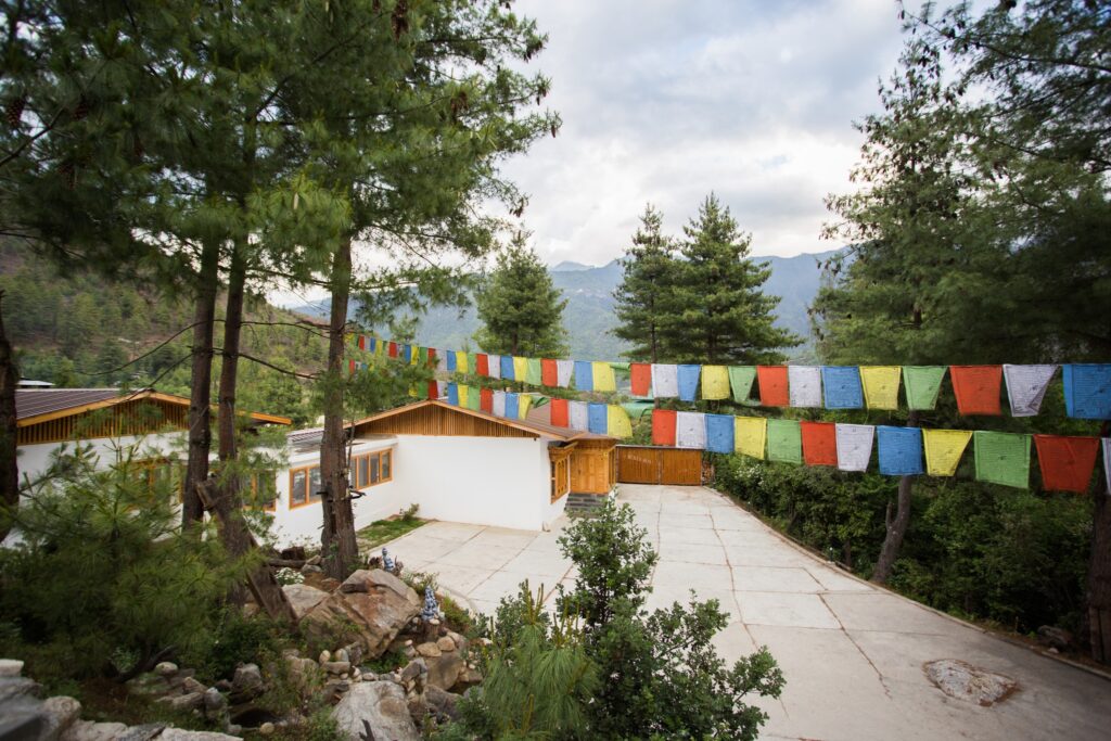 Prayer Flags in Bhutan 