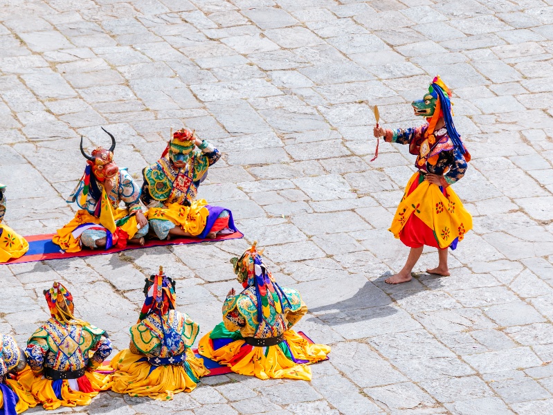 Jambay Lhakhang Drup Festival Tour