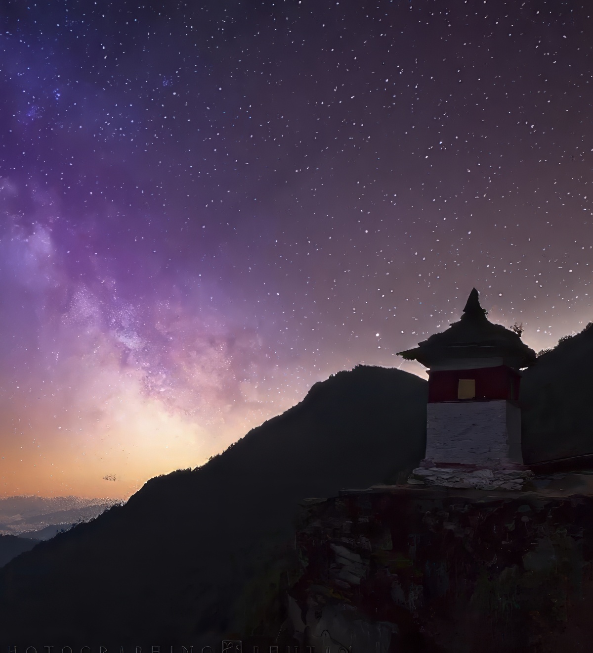 Stargazing in Bhutan